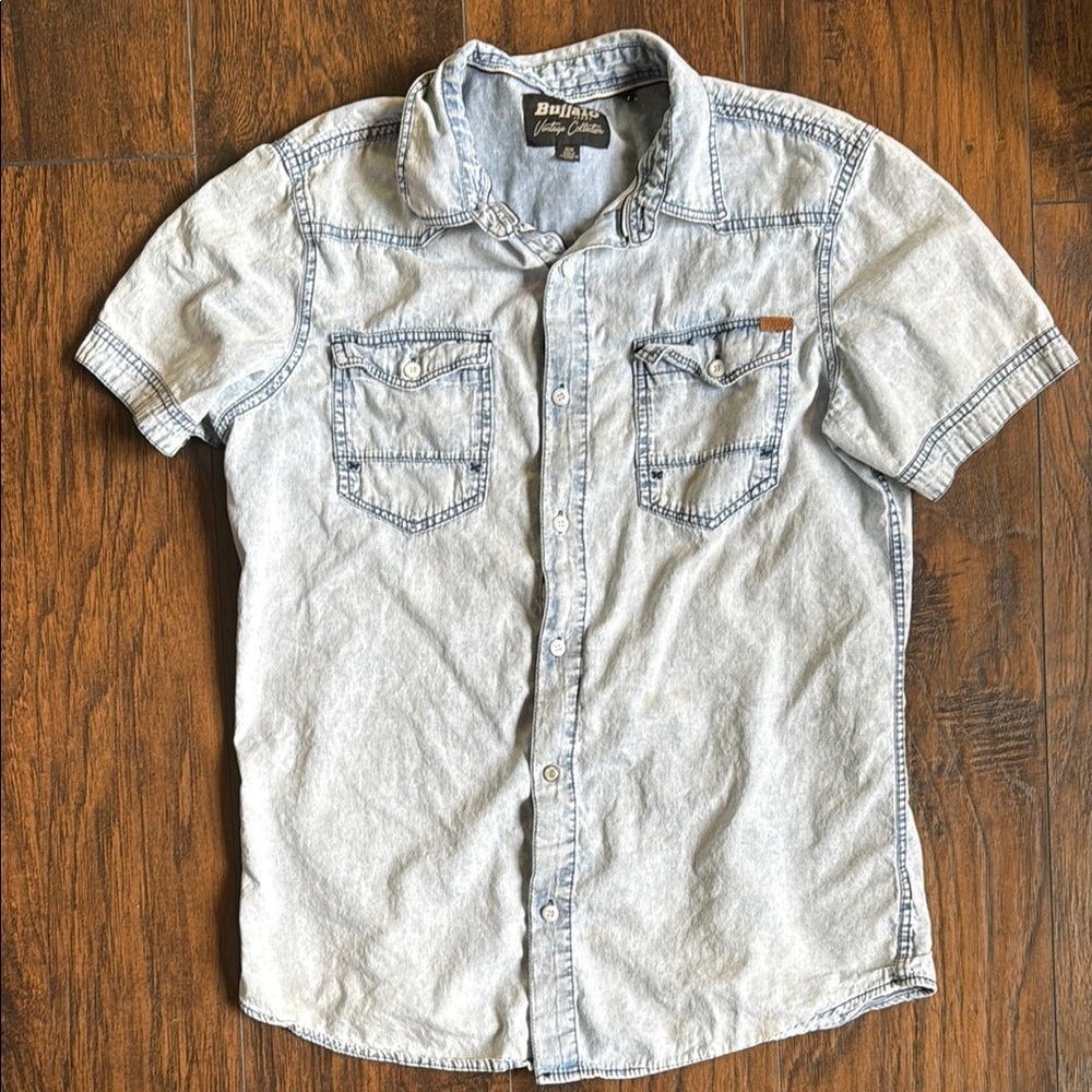 Buffalo Jeans Vintage Collection Women’s Denim shirt size M (H28)